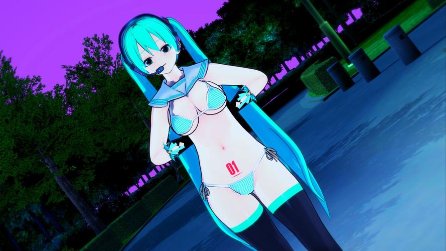 初音格斗MMD