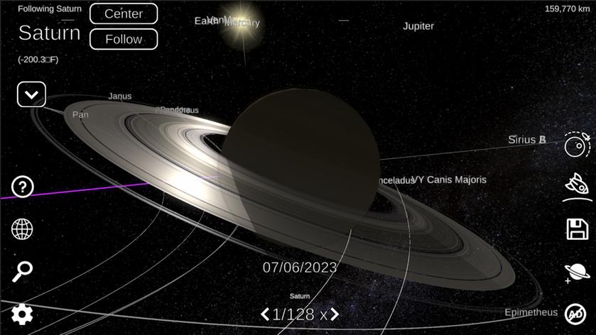 太阳系模拟器SolarSystemSim
