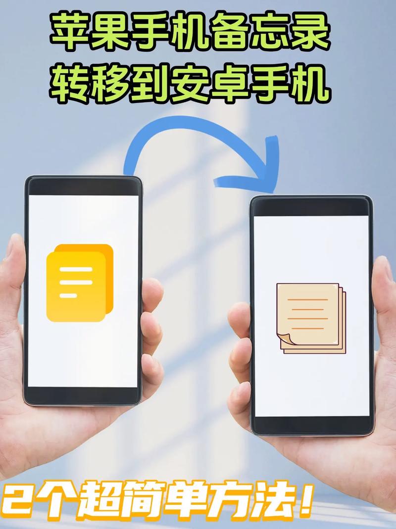 苹果备忘录迁移到安卓手机极速版2023