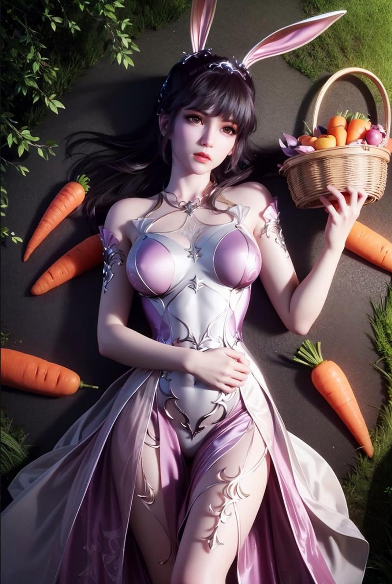 小舞吃胡萝卜照