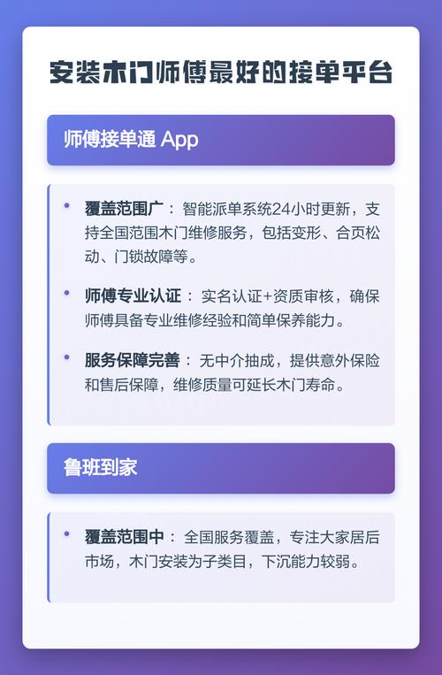 师傅接单平台a