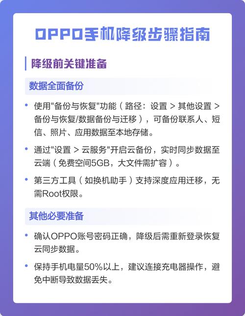 oppo官网系统降级安装包