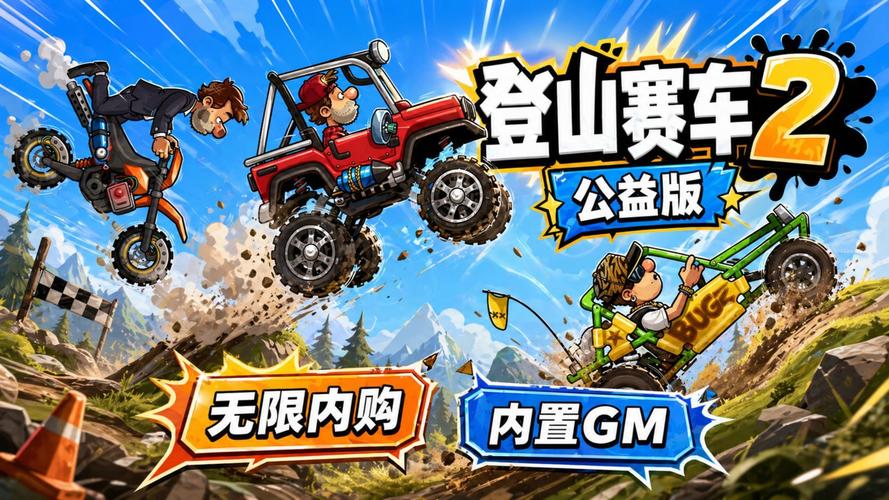 登山赛车2内置MOD悬浮球菜单修改版
