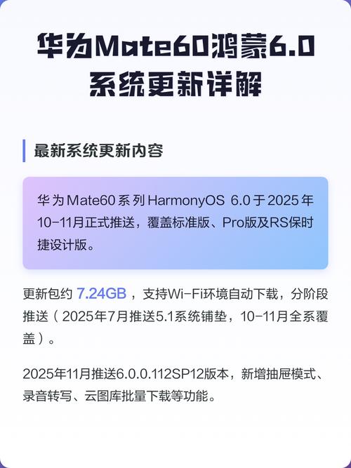 鸿蒙60升级尝