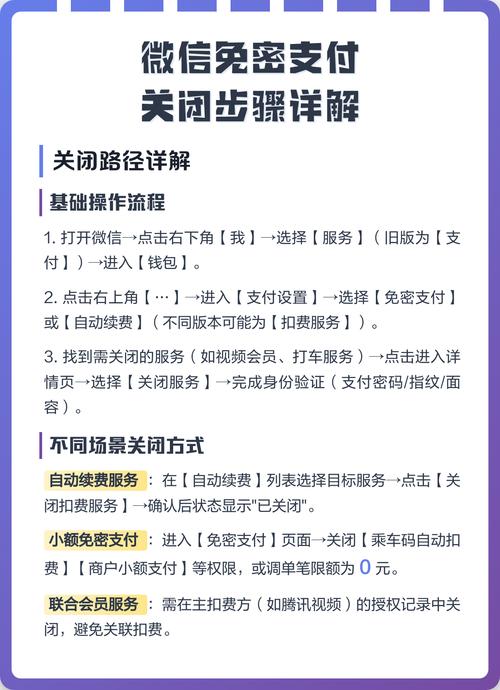 微信关闭小额免密支付功能彩色版绅士版