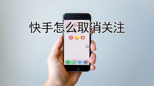 快手赞赞宝快手取消关注