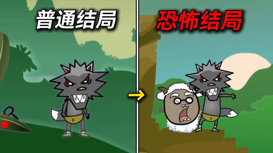大灰狼吃小羊游旧版本