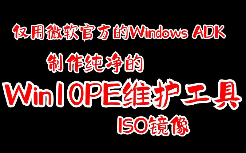 PE镜像ISO文件纯净板国语版
