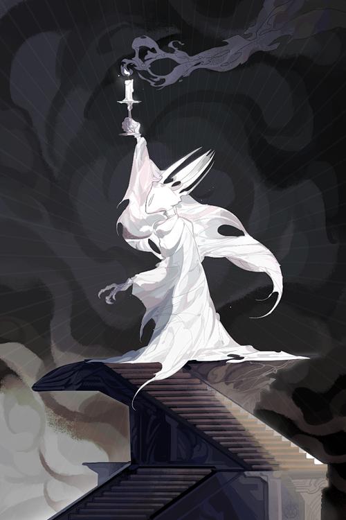 空洞骑士白王皮