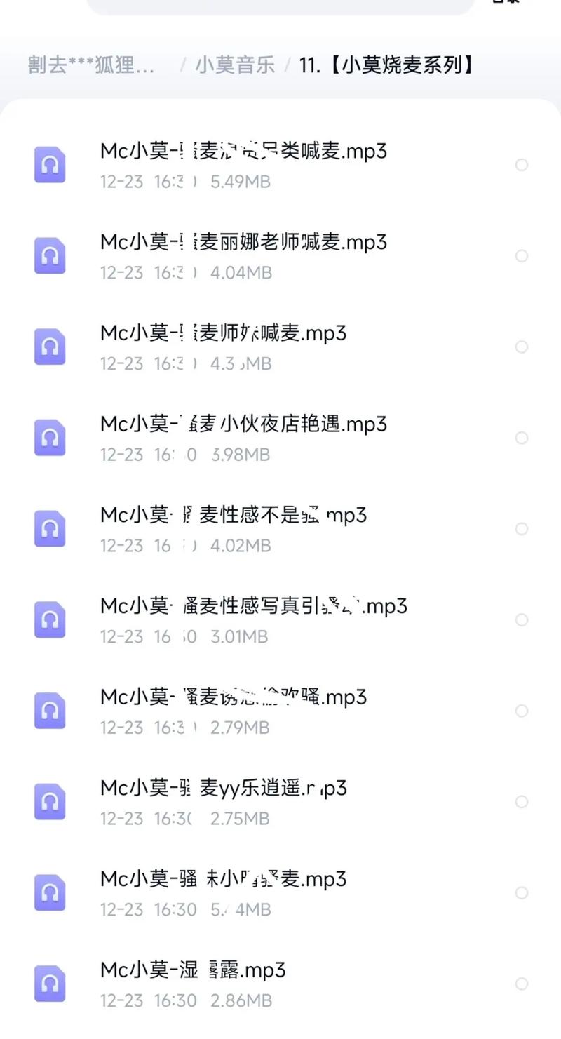 mc喊麦小莫小