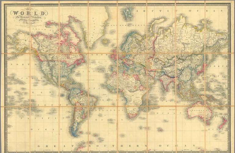 世纪空间版地图