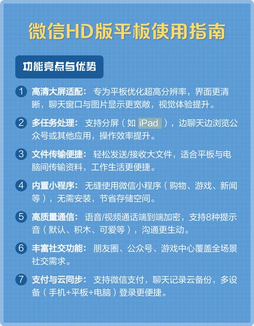 微信hd版平板