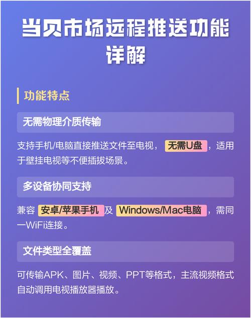 当贝市场远程推送app兑换码永久免费