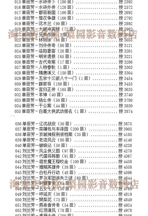 经典评书大全经典评书电子版