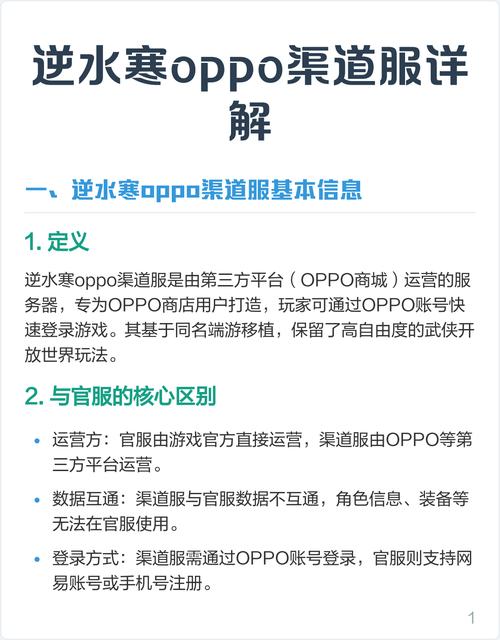 逆水寒oppo渠道服链接