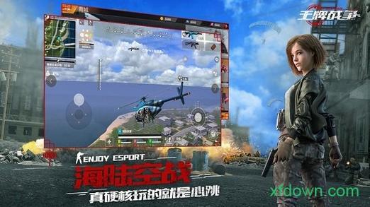 王牌战争外挂直装版蓝色版无广告免费正式版