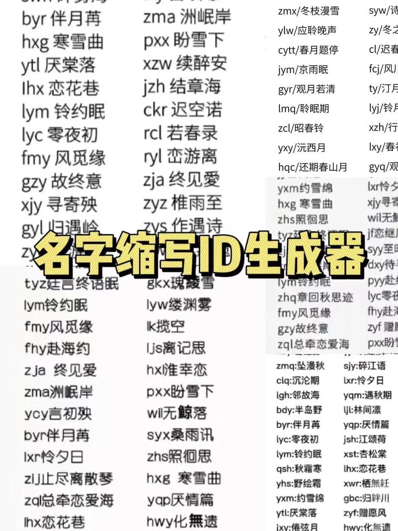 重复昵称生成器无限制永久免费