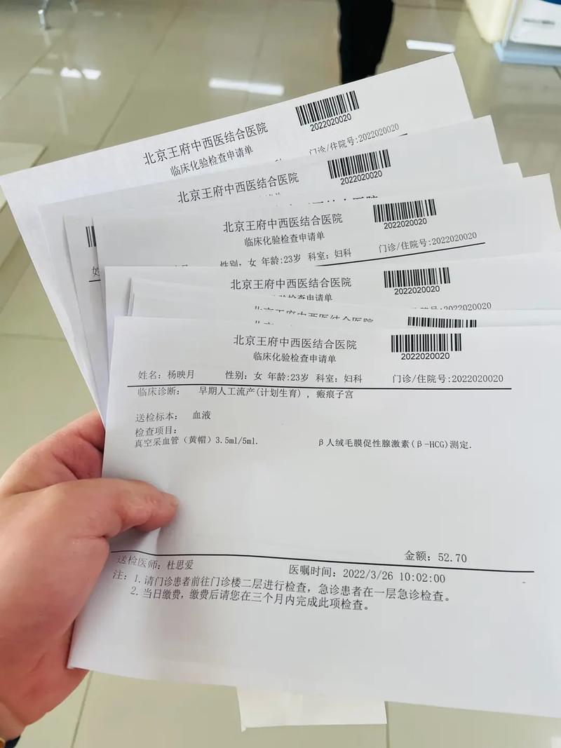制作假的人流报