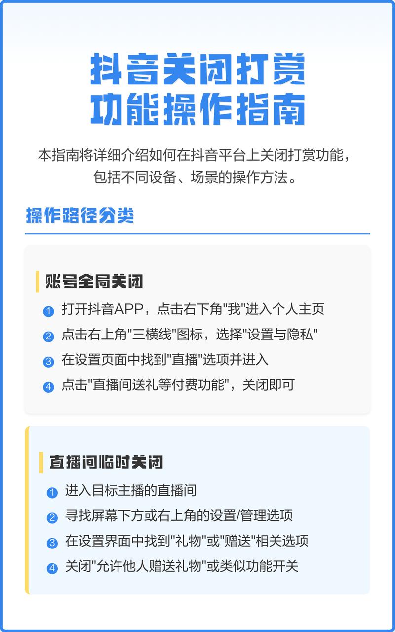 抖音怎样关闭我给别人打赏的功能
