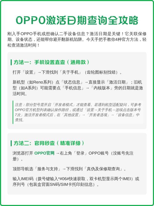 oppo激活查询入口