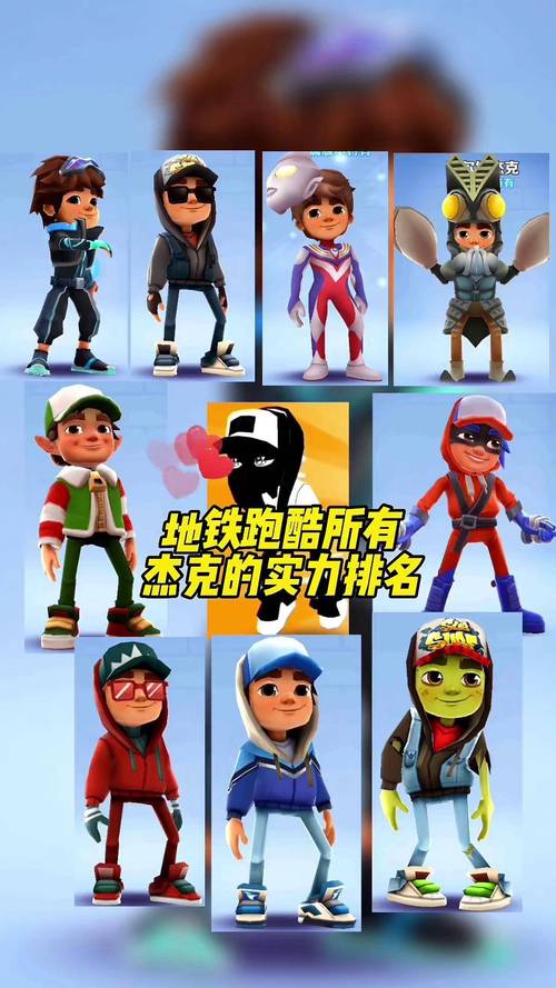 地铁跑酷所有版本人物