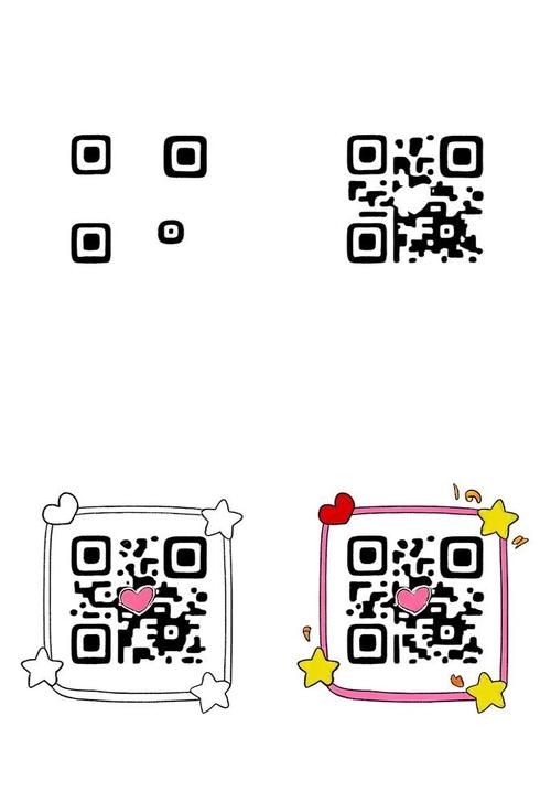 小学生画二维码