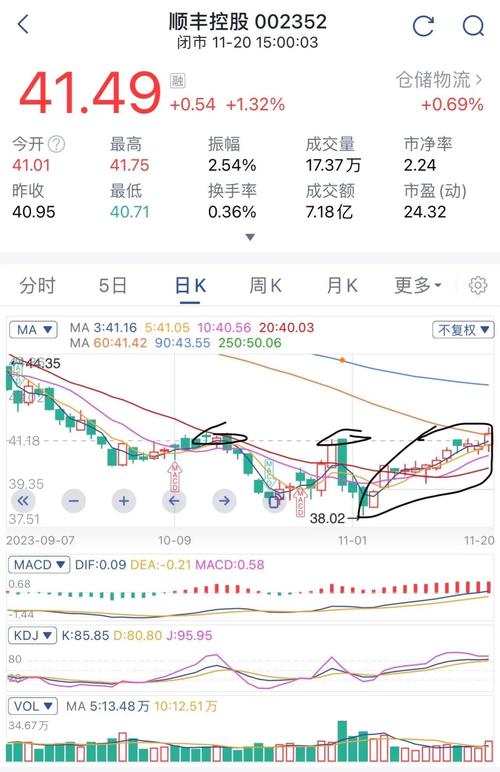 顺丰控股股票整合版