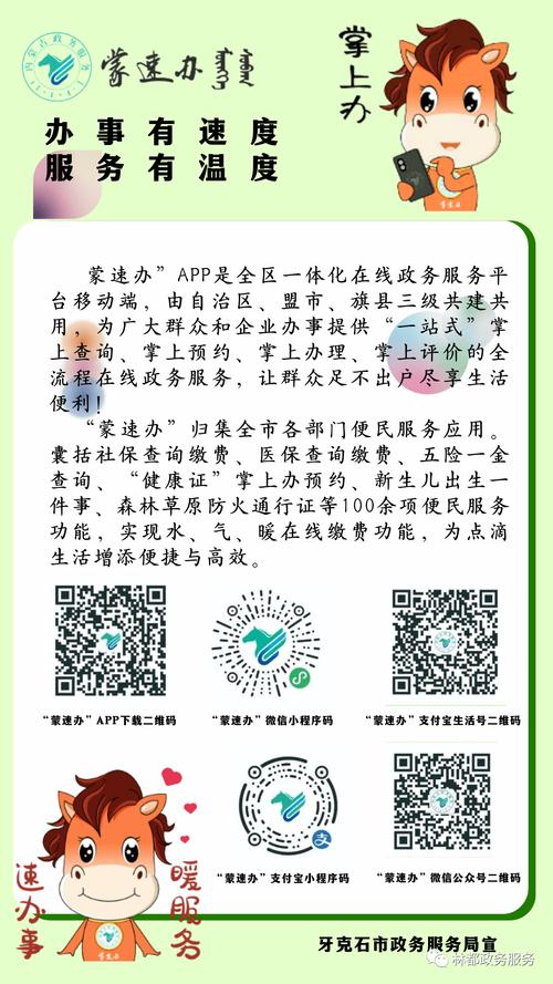 蒙速办二维码