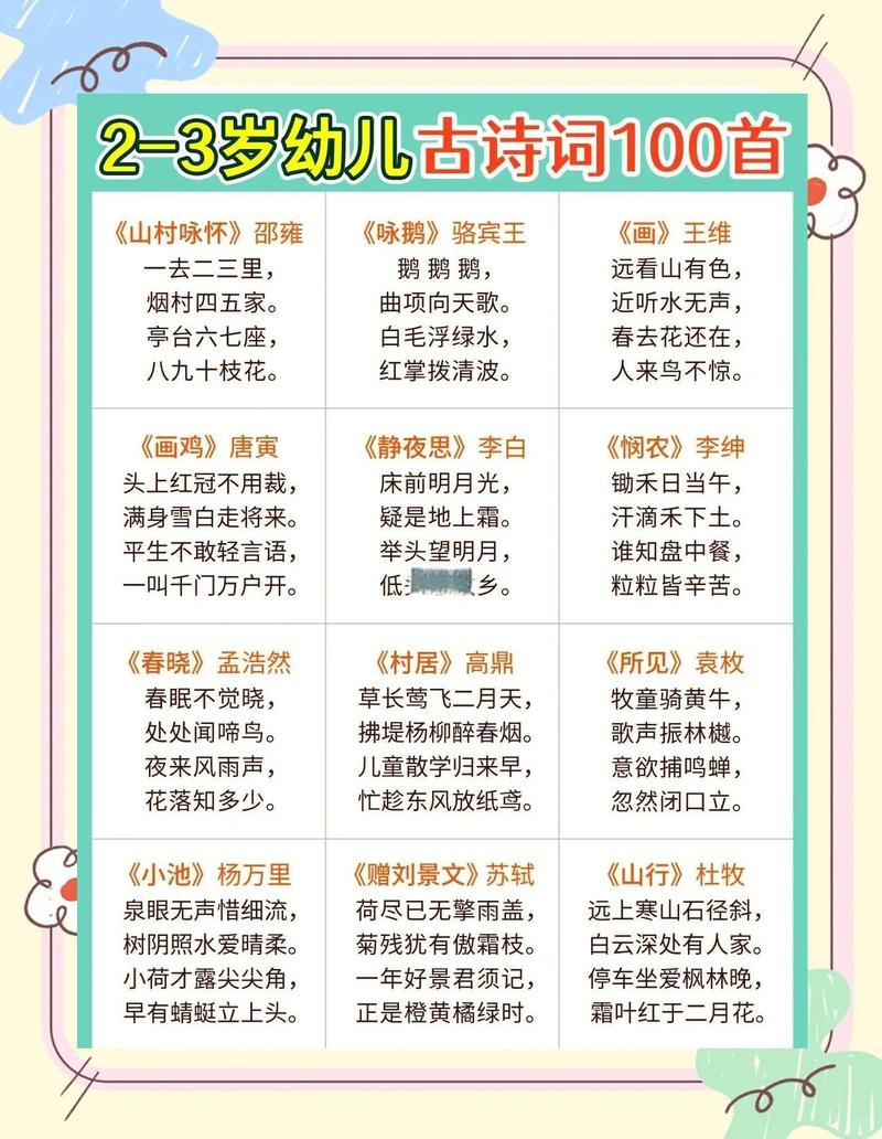 幼儿唐诗三百首下载